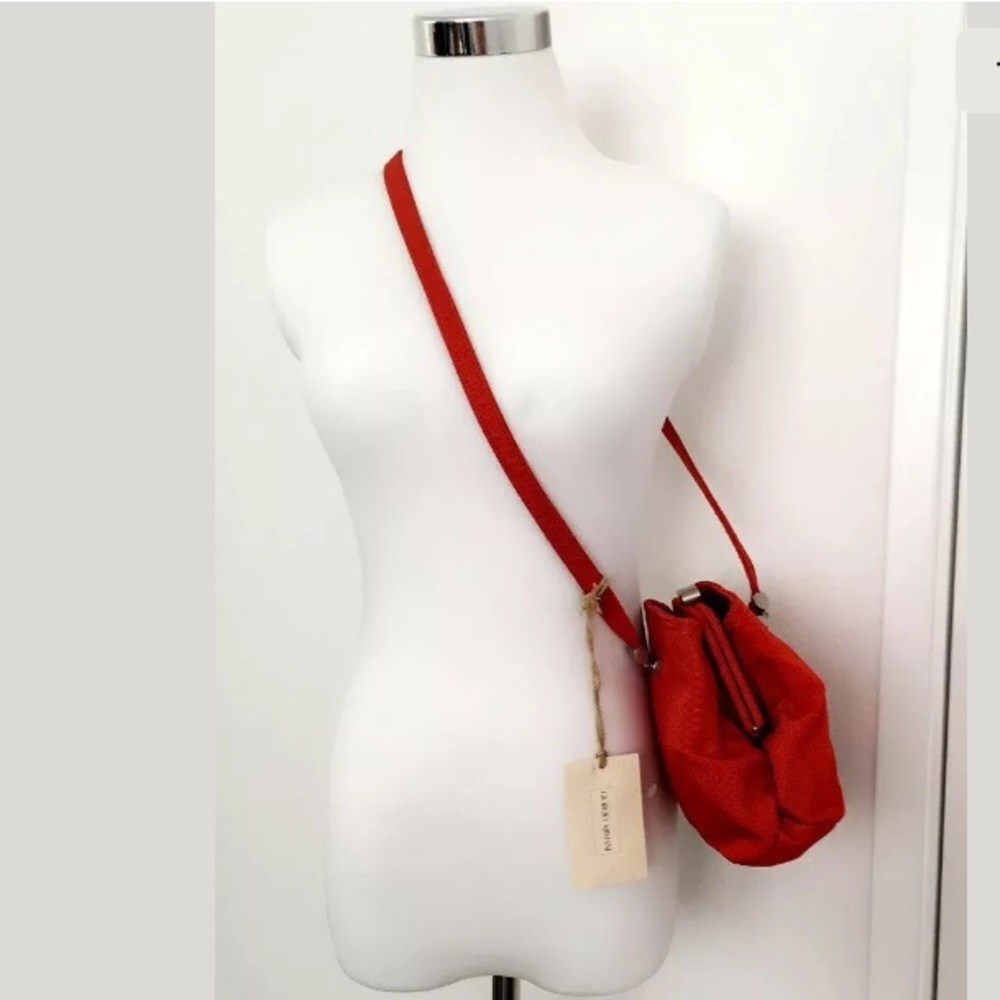 ❤️ New Giorgio Armani Orange Orange Red Crossbody Handbag Bag